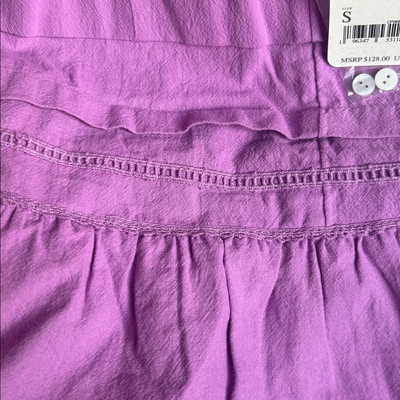 Free People Lavender Halter Dress with open back New women’s size Small - Picture 6 of 7